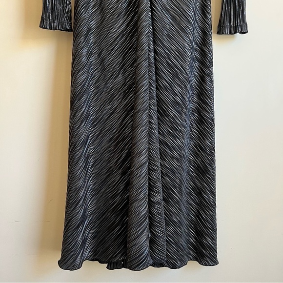 Rotate Birgen Christensen Number 7 Pleat Dress in Black - Plissée - Picture 8 of 16